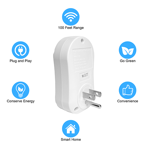 Brand New Beastron Remote Control Electrical Outlet Switch for Lights