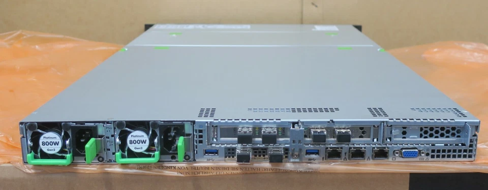 New Fujitsu Primergy RX2530 M5 2x 28C Gold 6238R 256GB Ram 2x 240GB SSD Server - Image 3 of 4