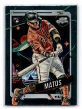 2024 Topps Chrome Cosmic Luis Matos RC #29 Giants