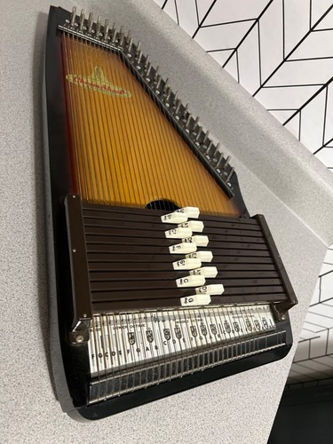 Rbi Chrom A Harp Vintage Lap Zither by Rhythm Band Inc - Picture 7 of 12