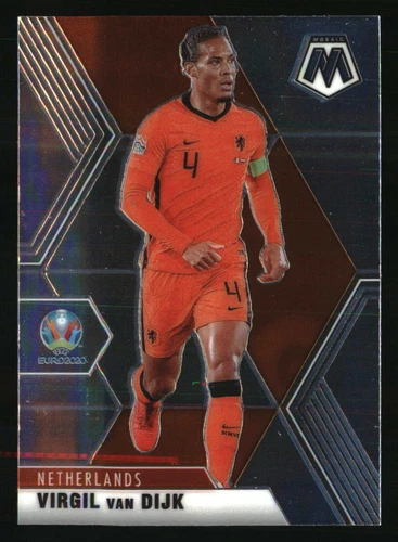 Virgil van Dijk 2021 Panini Mosaic UEFA EURO #141 SOCCER