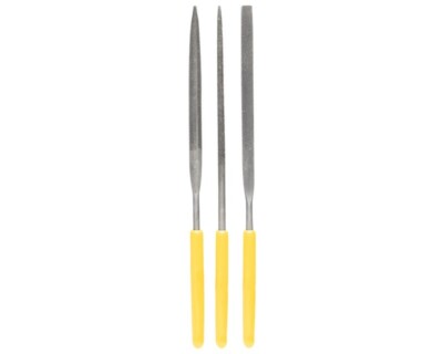 Modelcraft Precision Micro File Set (3pcs) PFL6000 Model Making