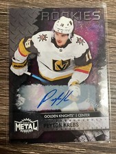 PEYTON KREBS 2020-21 Skybox Metal Universe Rookies Silver Autographs #088/199