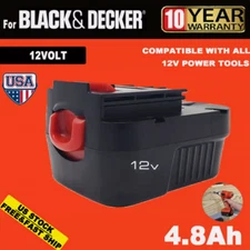HPB12 Replace for Black and Decker 12V Battery Firestorm FSB12 FS120BX A1712 A12