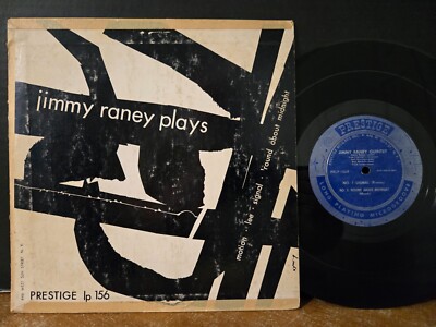 Jimmy Raney Quintet    Jimmy Raney Plays 1953 Prestige 156 10'' Stan Getz LP