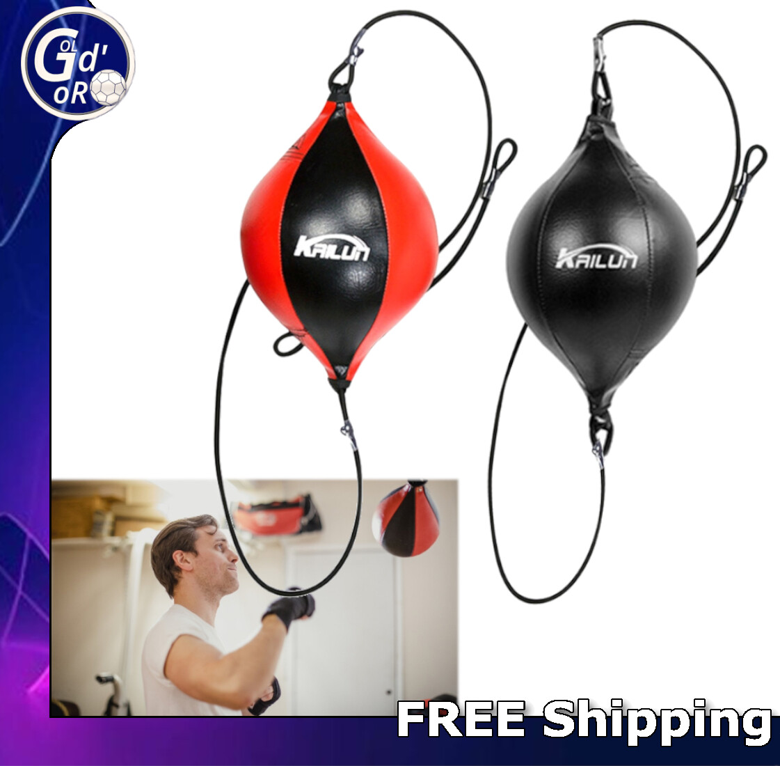 Bola Bolsa de Boxeo de Profesional Boxing Speed Ball Punching Bag
