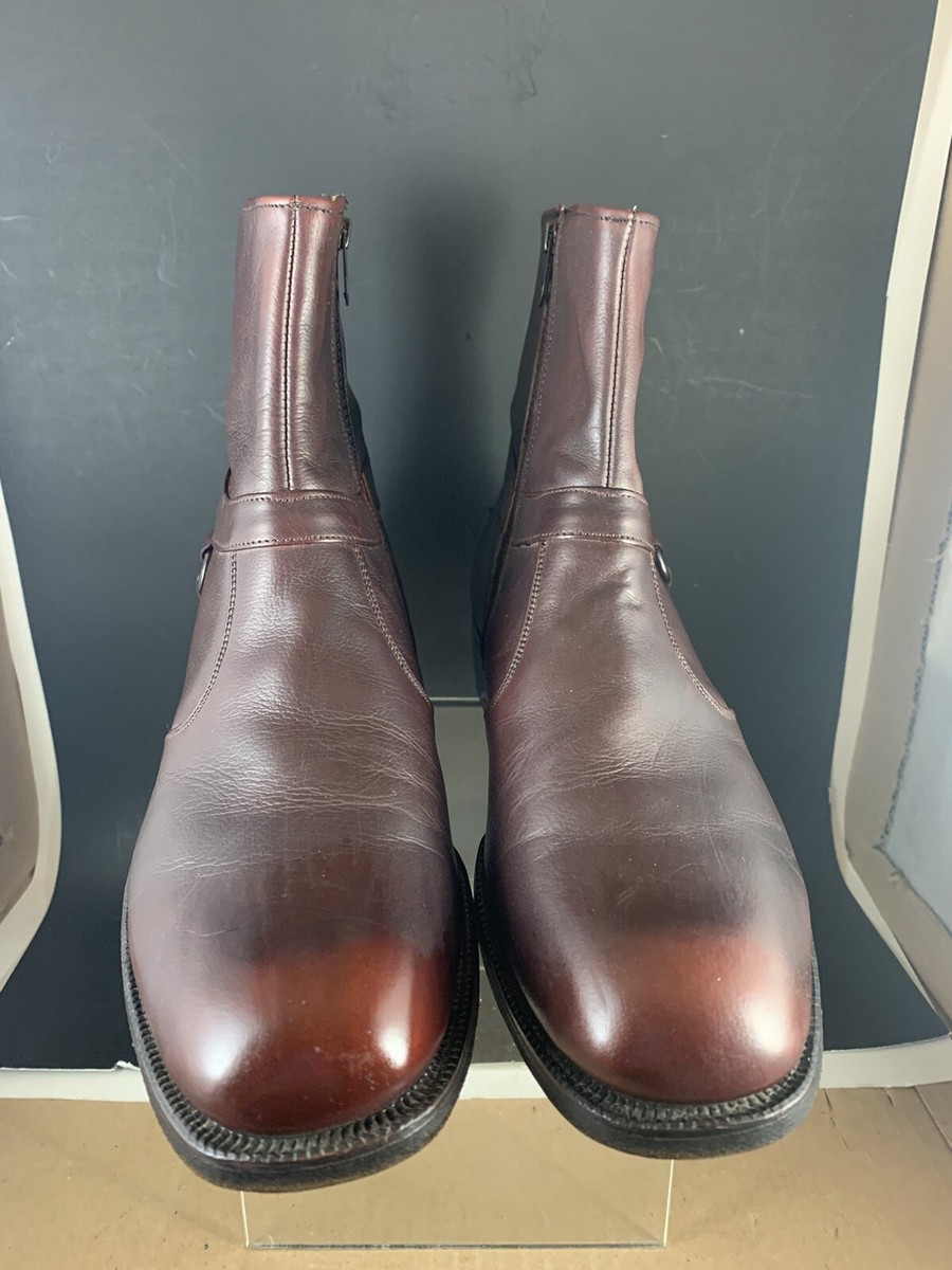 ET Breather Wright Arch Preserver Shoes Calf Zip Boots Mens
