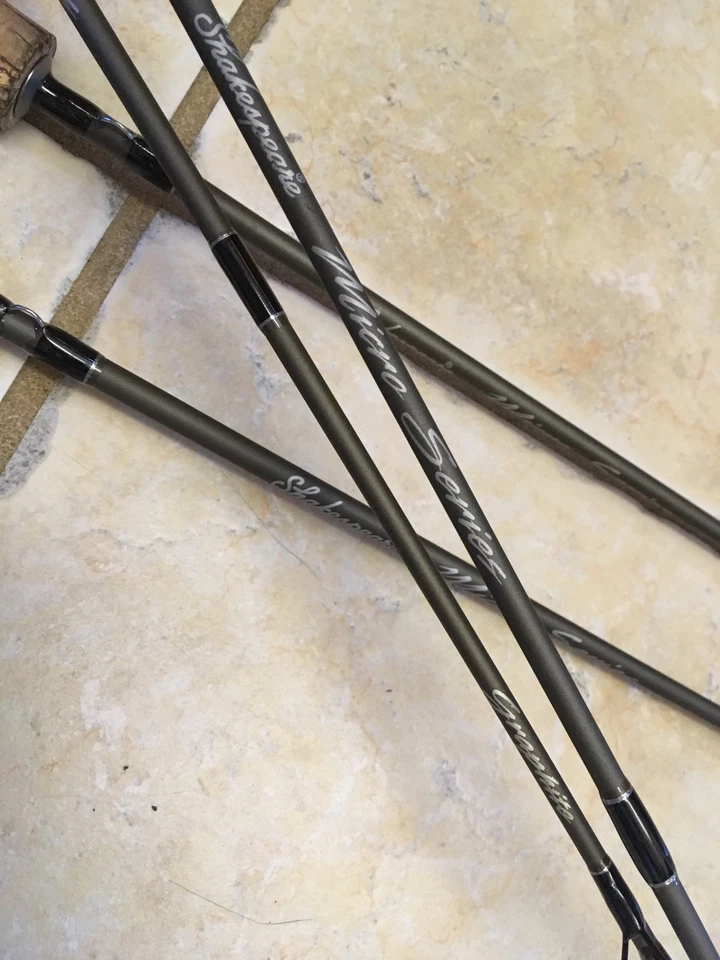 3 Shakespeare Pistol Grip Micro Series Graphite UL Casting Rods 4'6U Cork Handle - Image 4 of 4