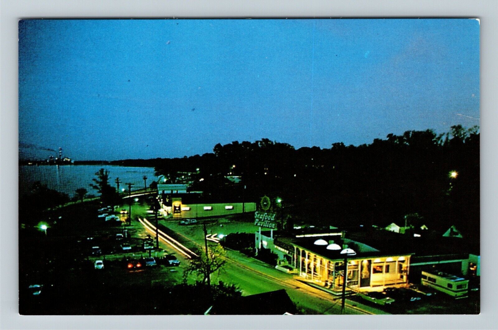 Yorktown, VAVirginia, Nick's Seafood Pavilion, Vintage Postcard
