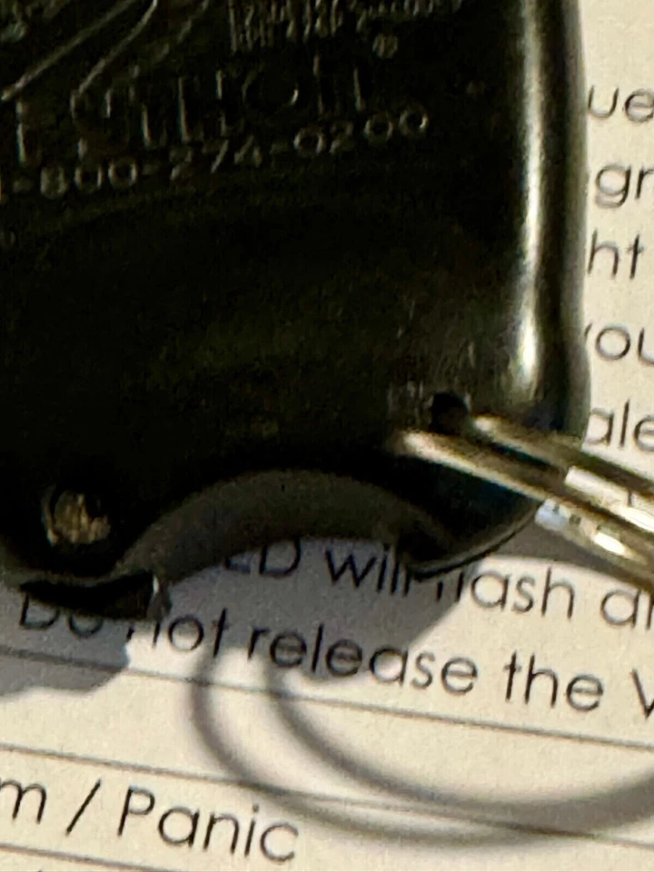 EZSDEI475 RPN 476P Keyless remote starter car Python 1 WAY GREEN LED key fob OEM - Image 4 of 4