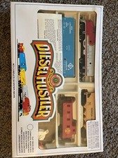 Bachmann Diesel Hustler HO Scale Electric Train Set Appears Complete Vintage VTG