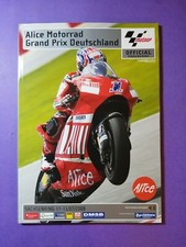 Original MotoGP Rennprogramm, Motorrad, Grand Prix Deutschland Sachsenring 2008