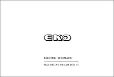EKO DREAM BOX 15 Service Manual Schaltpl&auml;ne Schaltplan Schaltplan Schaltplan