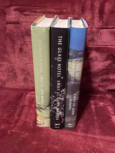 *3 SIGNED FIRST EDITIONS!* Station Eleven, The Glass Hotel, Sea of Tranquility - Picture 16 of 16