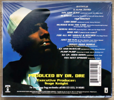Snoop Doggy Dogg - Doggystyle (1993) Death Row Records 92279-2 CD