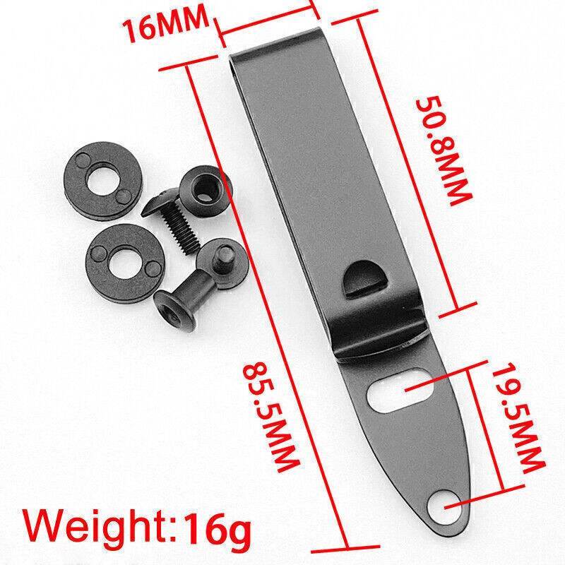 K Sheath Waist Clip Belt Knife Sheath for Kydex Sheath IWB IWB-2 Holster
