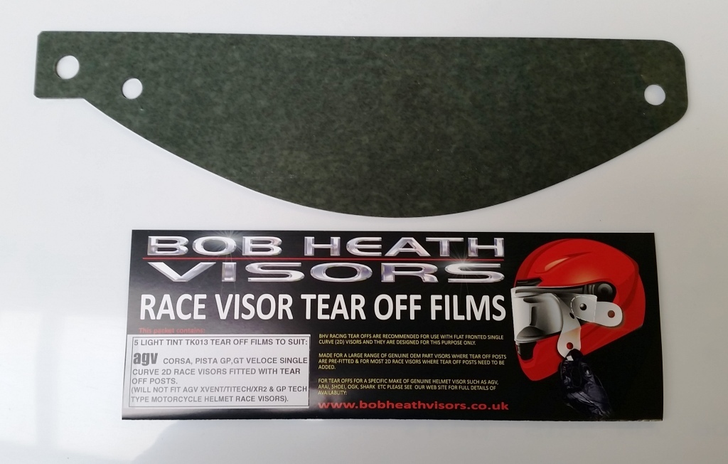 TEAR OFFS TO FIT AGV PISTA GP, CORSA, GT VELOCE, Q5 VISORS, LIGHT TINT, BHVTK013 | eBay TEAR OFFS TO FIT AGV PISTA GP, CORSA, GT VELOCE, Q5 VISORS, LIGHT TINT, BHVTK013 | eBay