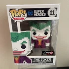 Funko Pop! The Joker #11 Chase 8-Bit DC Super Heroes Gamestop Exclusive