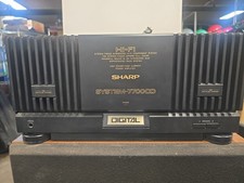 Sharp SM-7700 MKII Stereo Power Amplifier - 150 Watts 