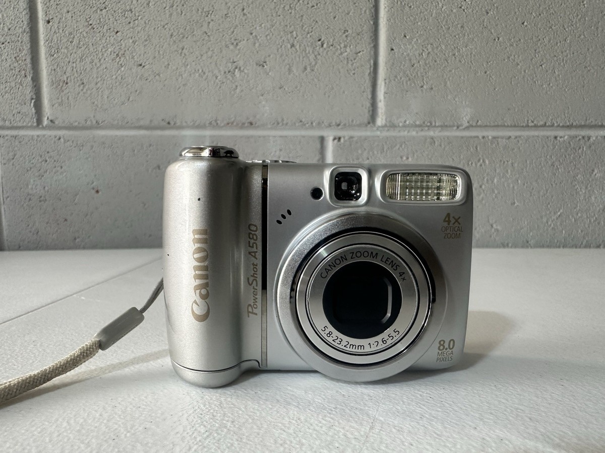 Canon PowerShot A580 箱付き Canon Powershot A580 Aiaf Vintage Digital Camera Set With