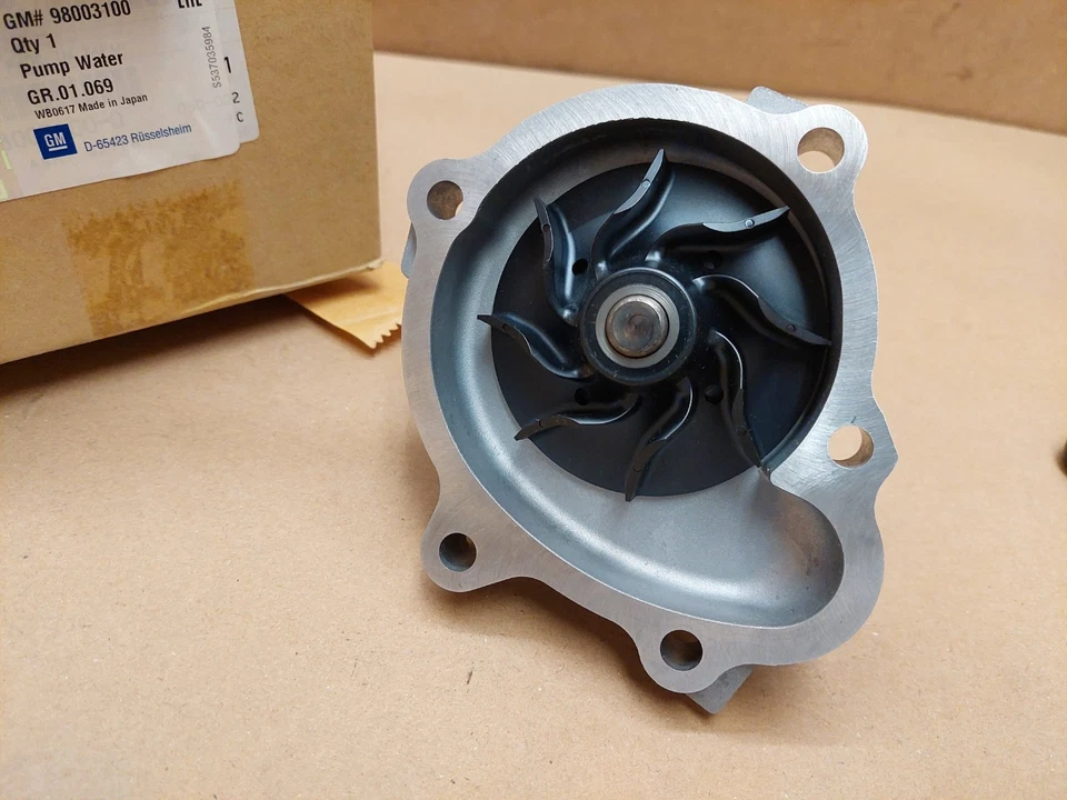 Vauxhall Astra G H 1.7 TD CDTi Engine Water Pump Opel GM 98003100 Genuine - Image 2 of 4