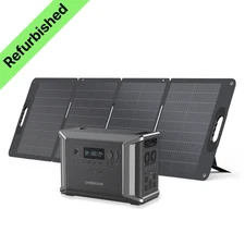 Dabbsson 2330Wh Portable Power Station 2200W Solar Generator w/210W Solar Panel