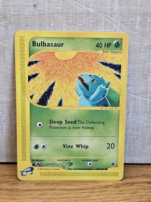 Bulbasaur 95/165 Expedition Non-Holo Pokémon Card TCG 
