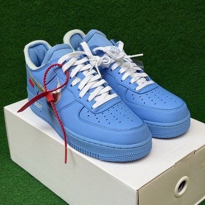 Nike Air Force 1 Low Off-White MCA University Blue - EU 40. 5/US 7.5/UK6.5 - NEW