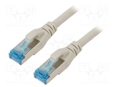 Line RJ45-Stecker,beiderseitig Patch cord SF/UTP Cu PVC 5e