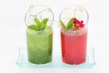 Plastic Cylinder Angle Glass 70ml Transparent Shot Glass Reusable Tasting Cup