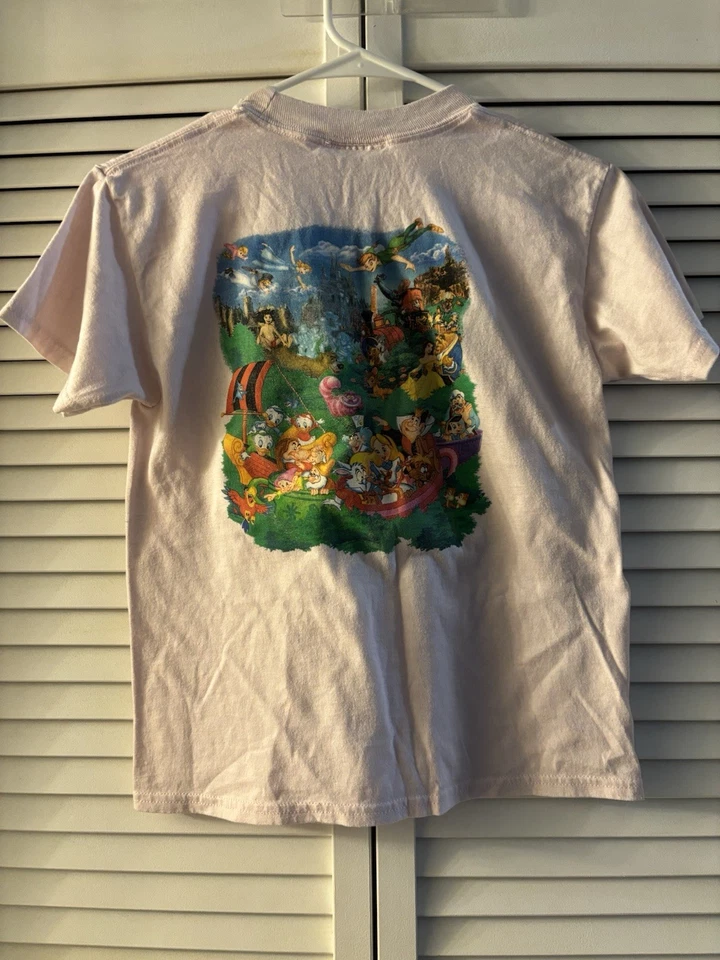 Vintage Early 2000s Walt Disney World Shirt Youth Medium - Image 3 of 4