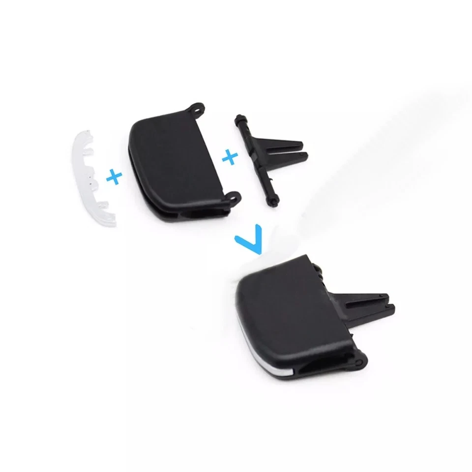 1 x передний нижний A/C воздуха вентиляционная вкладка зажим набор для Volvo V60 S60 2011-2018 новый - Изображение 4 из 4