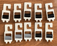 Lot of 10 Paterson Darkroom Film Clips Improves Film Drying