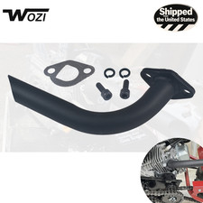 Mini Bike Exhaust Header Pipe for Predator 212cc 196cc Honda GX160 GX200 Go Kart