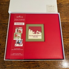 Hallmark Christmas Instant Scrapbook The Most Wonderful Time of Year MIB
