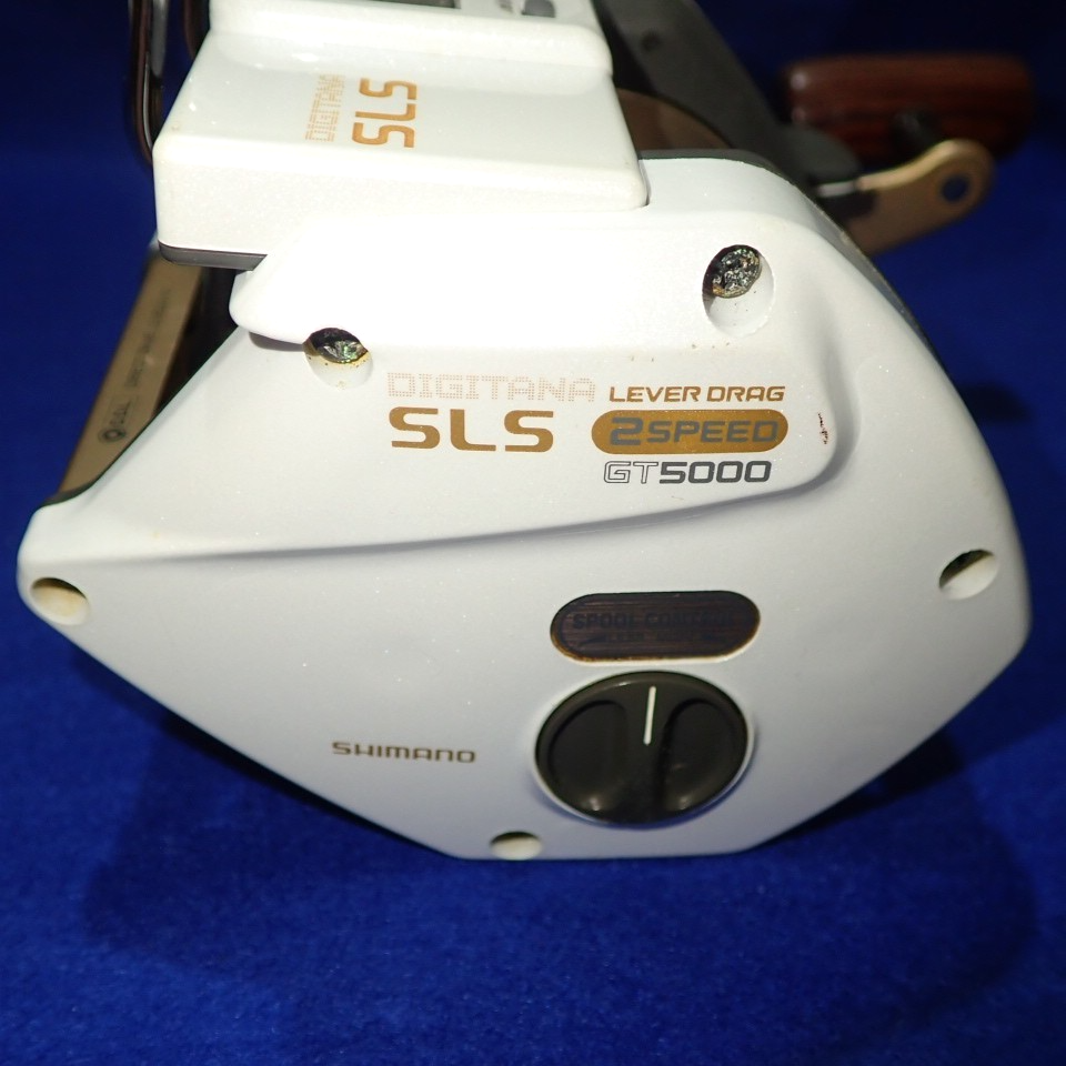 Shimano Baitcasting Reel Digitana SLS 2speed GT5000 Lever Drag JDM
