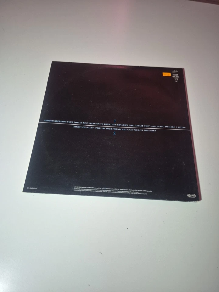 🎧 Vinyl LP " Sade - Diamond Life " (Excellent État) - Photo 2/4