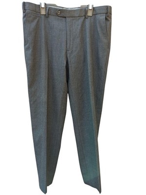 M&S Collection Tailored Fit Wool Rich Blend Herren Hose True Size W36'' L28'' 