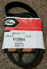 K120864 NEW GATES SERPENTINE MICRO-V BELT 12PK2195 86.875" X 1.65625" GT500