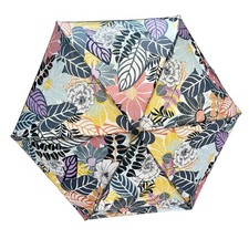 Vera Bradley Automatic Mini Umbrella Palm Floral NWT