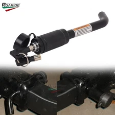 5/8" Bent Locking Hitch Pin Keys Black Cover Truck Trailer Receiver 2" Towing