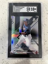 Luis Arraez 2019 Bowman SGC 10 Auto & /150 Auto 🔥