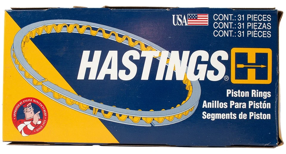 Hastings Piston Rings Fits 90-95 Hyundai Sonata 88-93 Dodge Dynasty Part ID 4453 Foto 4 de 4