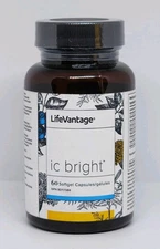 LifeVantage IC Bright Brain & Vision Complex 60 Softgels New Sealed Bottle