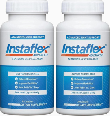 (2 Pack) Instaflex Advanced  Joint Support Doctor Formulated 60 Capsules