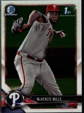 2018 Bowman #BCP87 McKenzie Mills Chrome Prospects