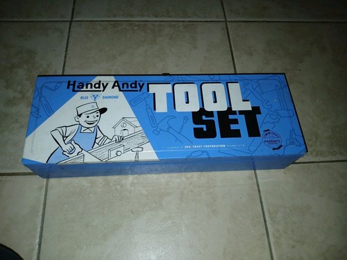 1970 Handy Andy Tool Set Unused Complete - Picture 8 of 8