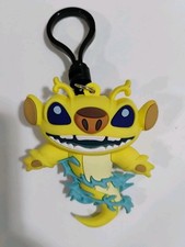 Disney Lilo Stitch Series 5 Collectors Figural 3D Keychain Bag Clip
