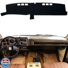 KEYOOG Dashboard Cover Dash Mat Fit for 1986-1981 Chevy/G-MC C10 