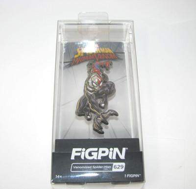 FiGPiN Marvel Spider-Man Maximum Venom #629 Venomized Spider-Man Collectible Pin